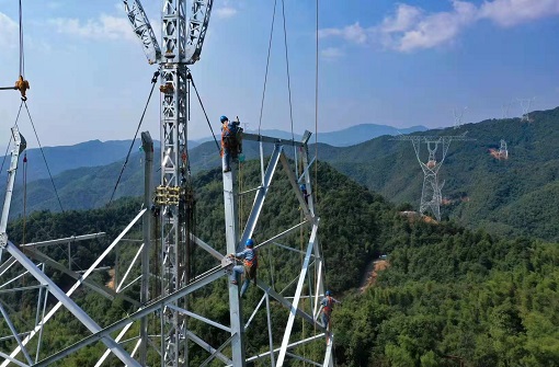 春风催人进 电网建设如火如荼